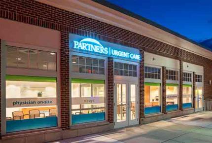 Partners Urgent Care in Watertown Square.